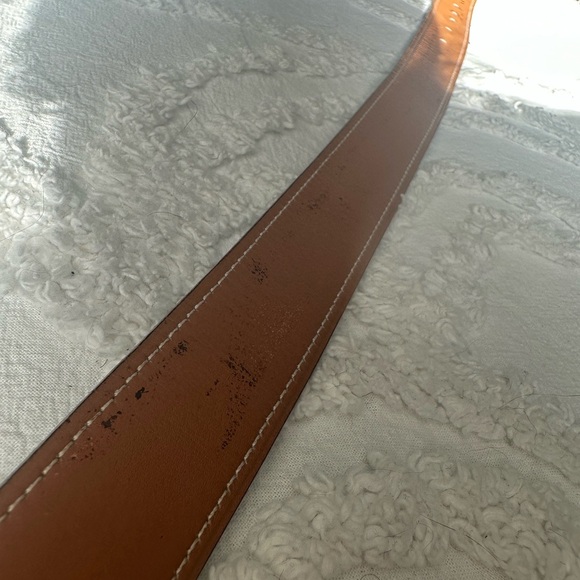 Hermès Constance H Belt Black with Brown Leather Gold Buckle 36 in -39 in - Picture 6 of 12